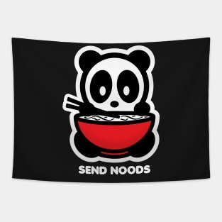 Send Noods Panda Tapestry