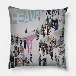 Mass Effect: Bar in Heaven (maleshep) Pillow