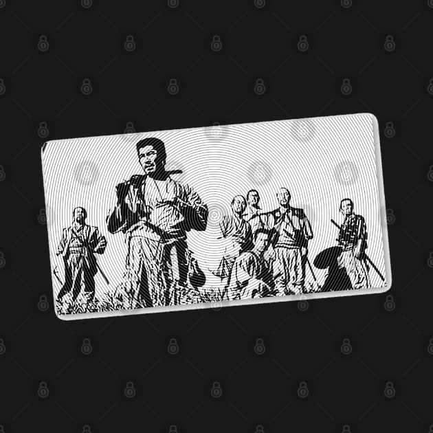 Seven Samurai by QuassarStore