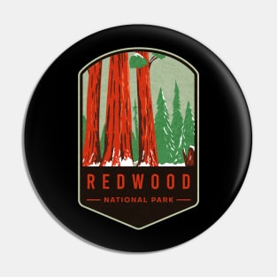 Redwood National and State Park Pin