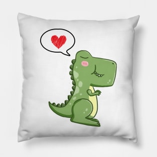 A Cute Baby Godzilla Pillow