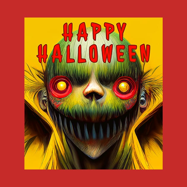 Halloween Pumpkin Monster Comic Book Art by Edongski303 Teepublic Merch