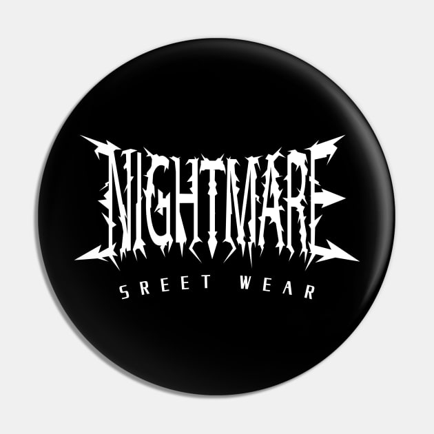 Nightmare Pin by The Kons Stores