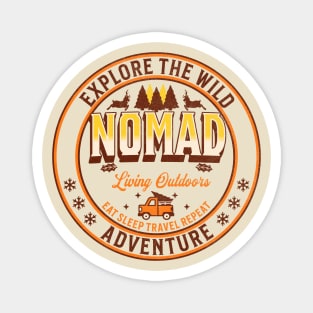 Nomad Explore The Wild Adventure Magnet