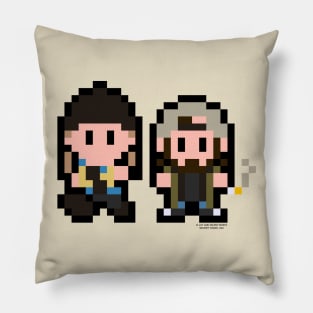 Pixel Hetero Life Mates Pillow