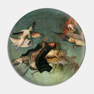 Triptych of the Temptation of St. Anthony Detail  by Hieronymus Bosch Pin