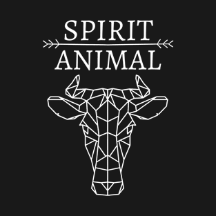 Spirit Animal - cow T-Shirt