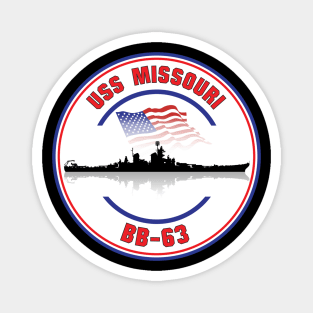 USS Missouri BB-63 Magnet