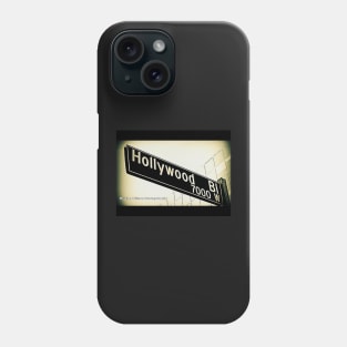 Hollywood Boulevard, Hollywood, California by Mistah Wilson Phone Case