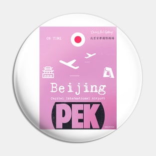 PEK Beijing airport code G-wow Pin