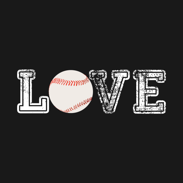 Baseball distressed ball t shirt cute dad mom love by schaefersialice