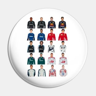 Formula 1 2021 driver line-up Pin