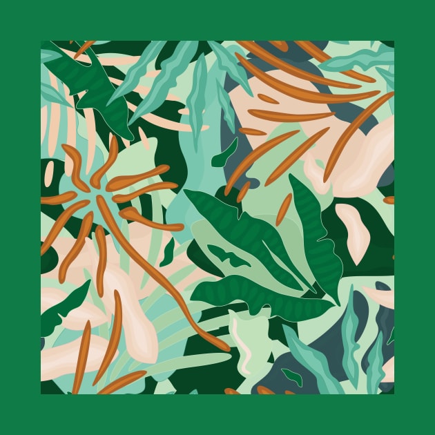 Abstract Jungle / Tropical Plants by matise