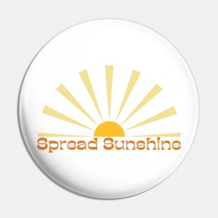 Spread Sunshine Pin