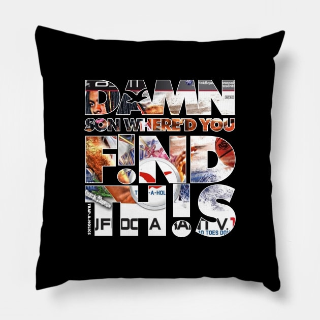 DSWYD-wftah Pillow by undergroundART