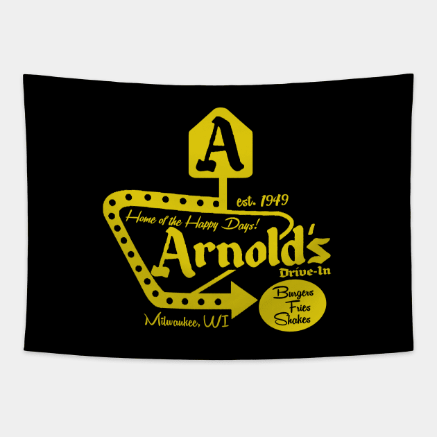 Arnold's Drive-In Tapestry by PopCultureShirts