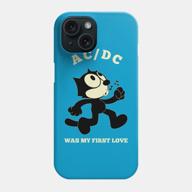 acdc my first love Phone Case by khong guan