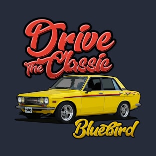 Drive Classic Car - Datsun 510 T-Shirt