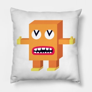 Orange Box Pillow