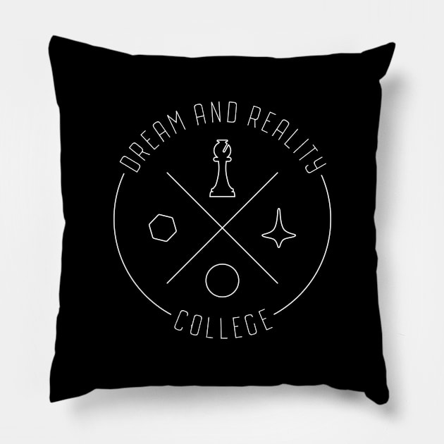 Totem college Pillow by ntesign