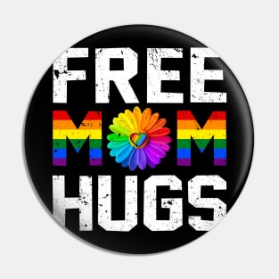 Free Mom Hugs LGBT Pin