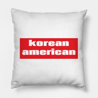 Korean American Pillow