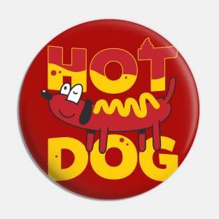 Hot Dog Pin