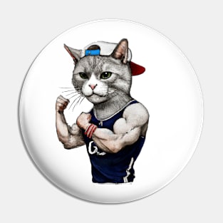 Beefcat Pin