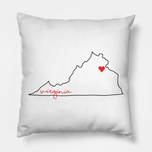 Fredericksburg VA Pillow