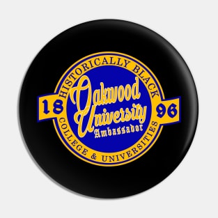 Oakwood University 1896 Apparel Pin