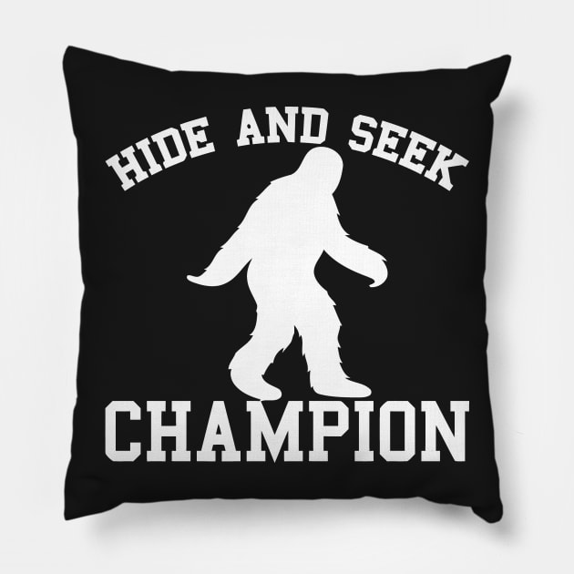 Hide and Seek Champion Pillow by Mariteas