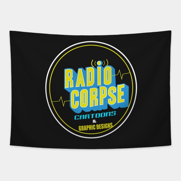 Radio Corpse T-shirts Tapestry by kaizokuGhost