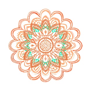 mandala Clamber Paint T-Shirt