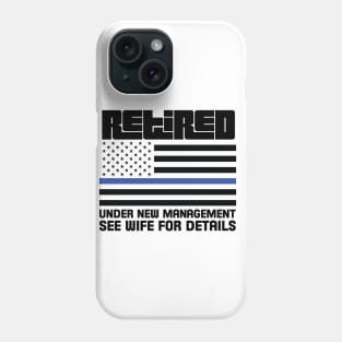 Retired Police Phone Case