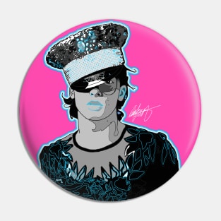 Robbie Blue Pin