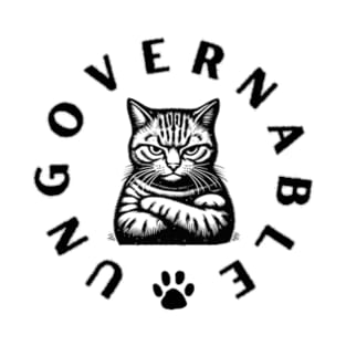 Ungovernable Cat T-Shirt