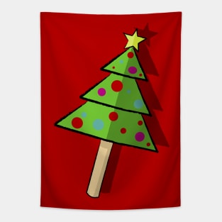 Christmas Tree Lollipop Tapestry