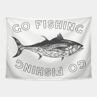 go fishing Tapestry