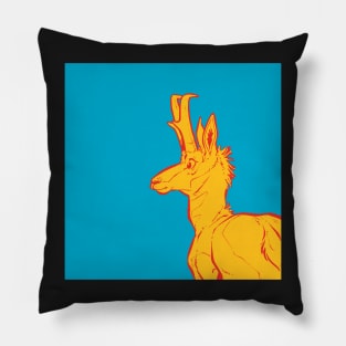 Pronghorn pillow #4 Pillow