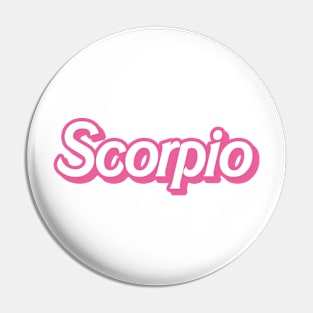 retro barbie scorpio Pin