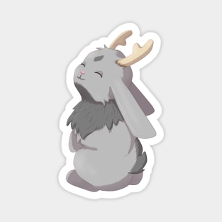 Happy Jackalope Magnet