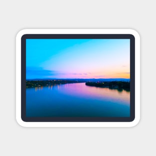 River Sunset Magnet