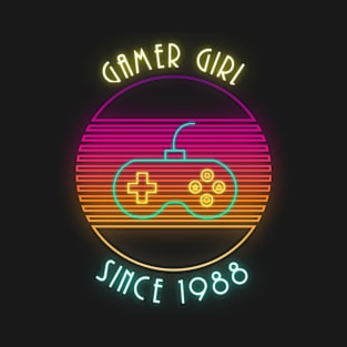 Gamer Girl Since 1988 T-Shirt