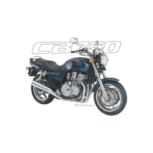 Honda CB750 92 blue, sal T-Shirt