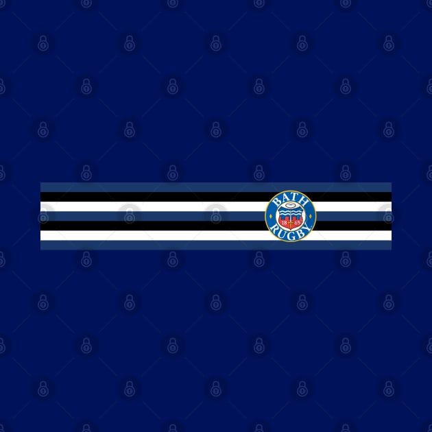 Bath Rugby Stripes by Neon-Light