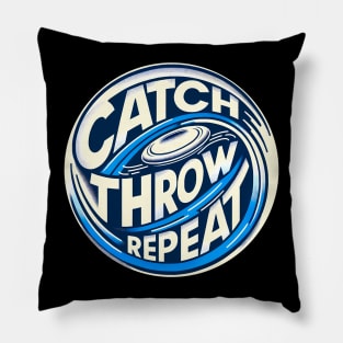 Catch, throw, repeat Pillow