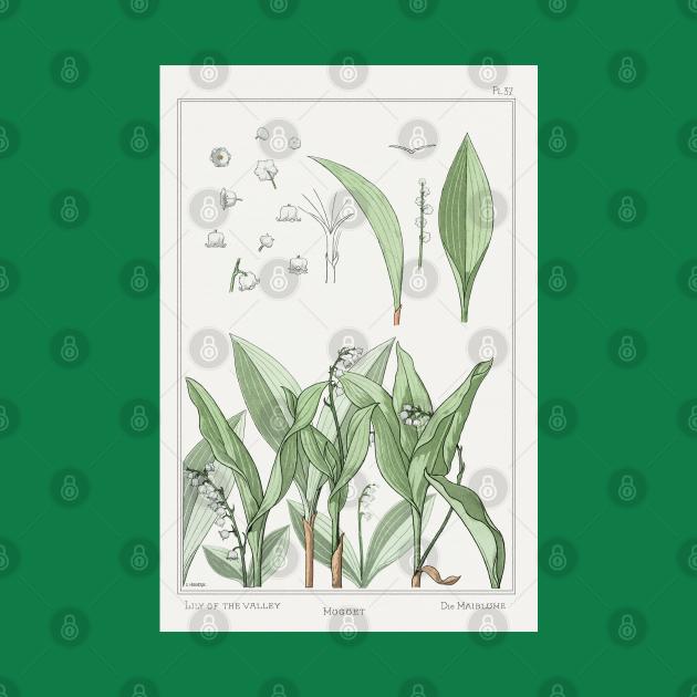 Maurice Pillard Verneui's 1896 Lilly of the Valley by Kitchen Sink Stickers and More!