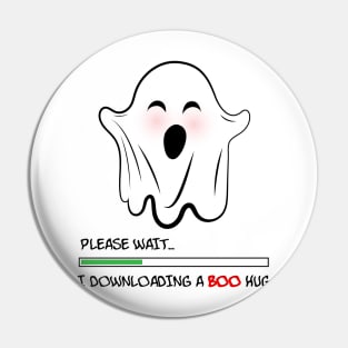 Ghost Hug Pin