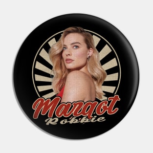 Vintage Circle Margot Robbie Pin