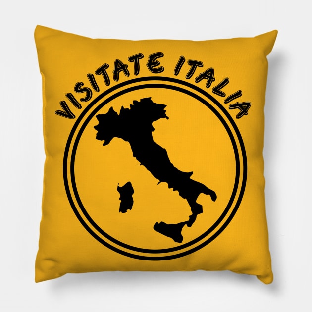 Visit Italy Pillow by TaliDe